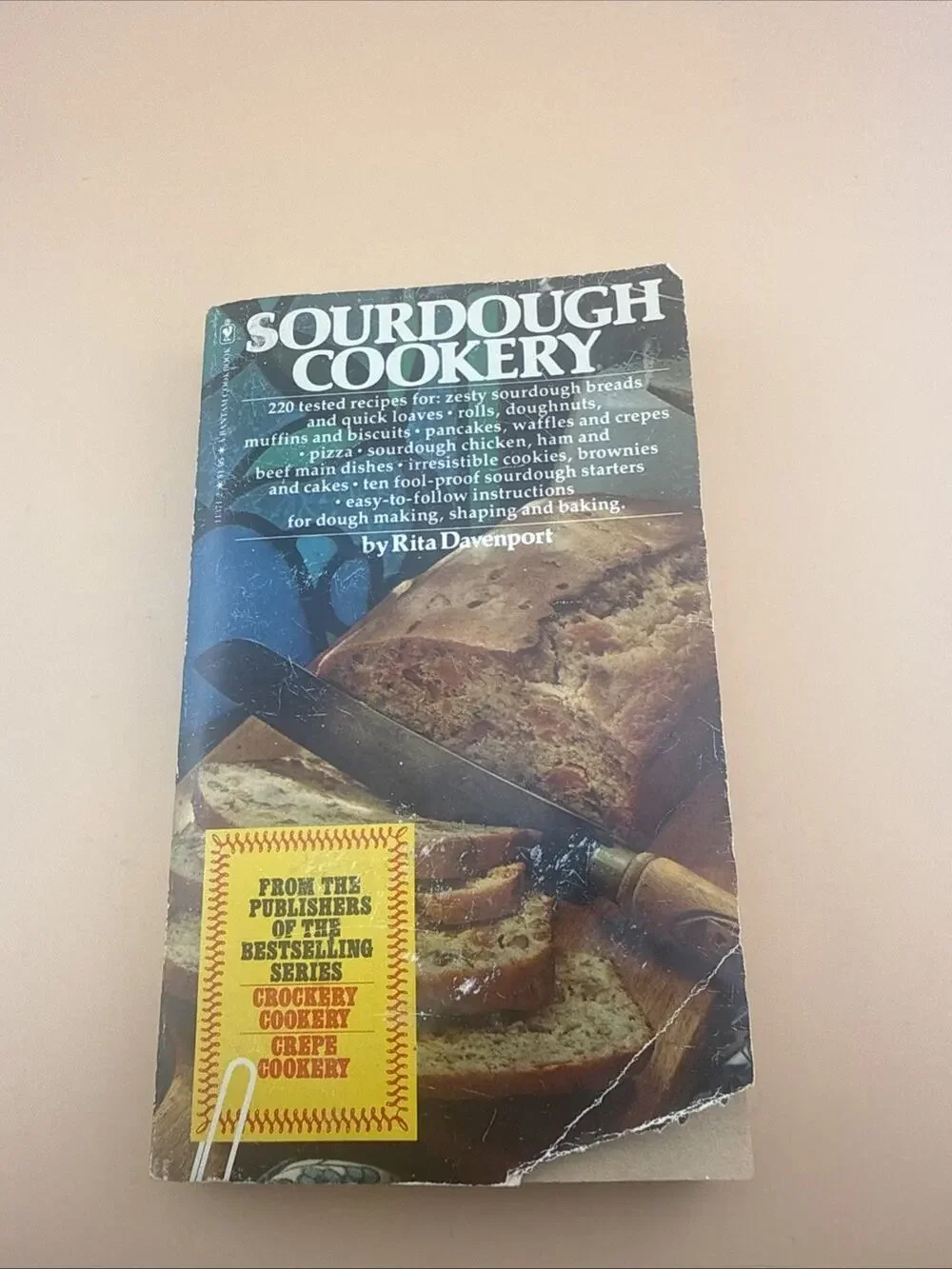 Rita Davenport's Sourdough Cookery Paperback Book 1977